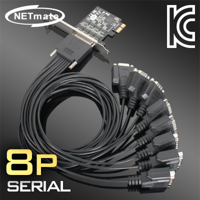 강원전자 넷메이트 8포트 PCI Express 시리얼카드(EXAR)