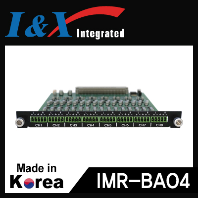 I&X(아이앤엑스) IMR-BAO4 오디오 4채널 출력 모듈