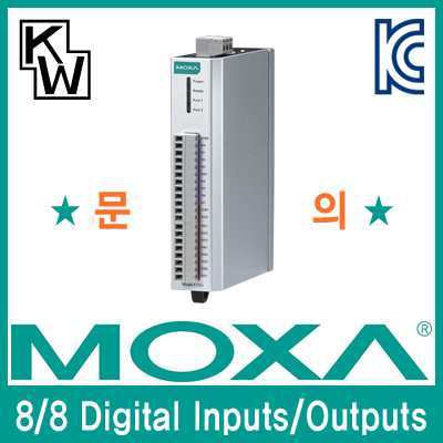 MOXA(모싸) ioLogik E1213 원격 I/O 제어기(8 Digital Inputs, 8 Digital Outputs)