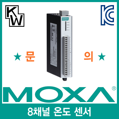 MOXA(모싸) ioLogik E1262 원격 I/O 제어기(8채널 온도 센서)