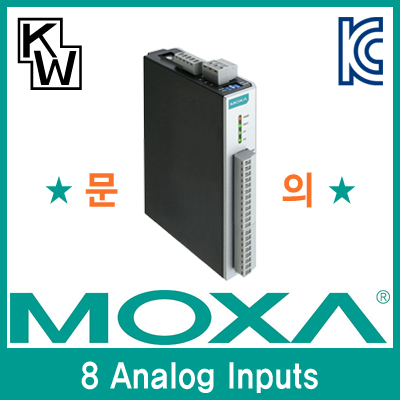 MOXA(모싸) ioLogik R1240 듀얼 RS485 원격 I/O 제어기(8 Analog Inputs)