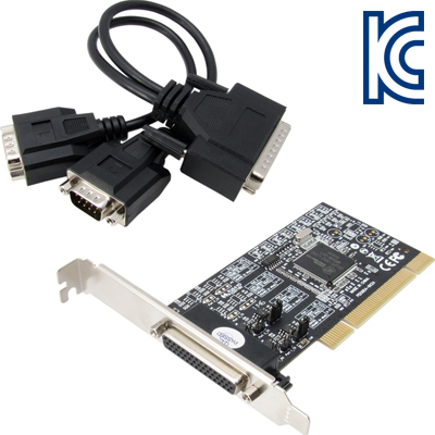 강원전자 넷메이트 IP-100 2포트 PCI RS422/485 시리얼카드(Oxford)(슬림PC겸용)