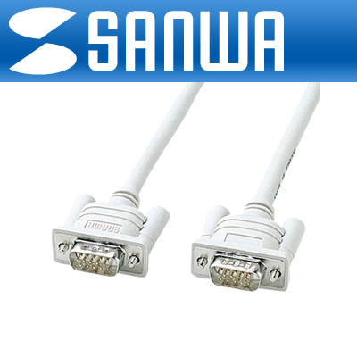 SANWA KB-HD152K RGB 모니터 케이블 2m (21”이하)