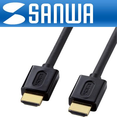 강원전자 산와서플라이 (OFC) HDMI 1.4 케이블 2m(블랙)