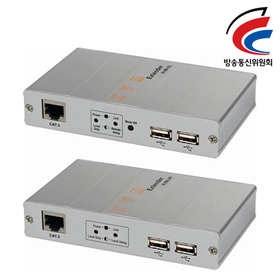 강원전자 넷메이트 KVM-EU USB KVM 리피터(최대 180m)