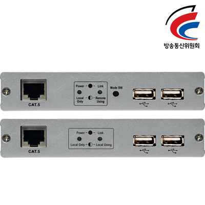 강원전자 넷메이트 KVM-EU USB KVM 리피터(최대 180m)