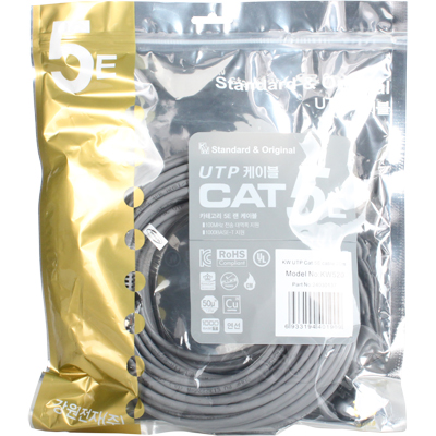 강원전자 KW KW520 CAT.5E UTP 다이렉트 케이블 20m