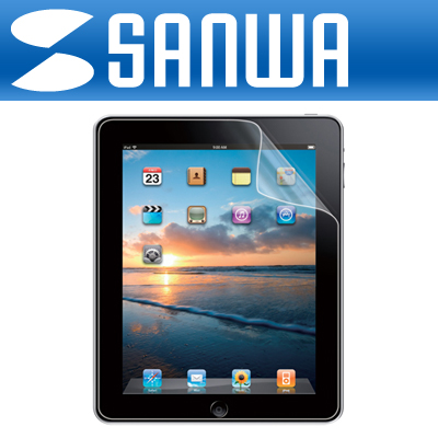 SANWA LCD-IPADKF iPad 전용 고광택 액정보호필름