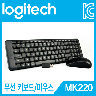 Logitech(로지텍) MK220 무선 키보드·마우스 세트