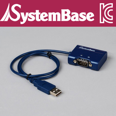 SystemBase(시스템베이스) 1포트 USB 시리얼통신 어댑터, RS422/RS485 컨버터