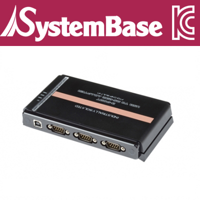 SystemBase(시스템베이스) 산업용 3포트 USB Iso 아이솔레이션 , RS232 컨버터 / Multi-3/USB 232 ISO