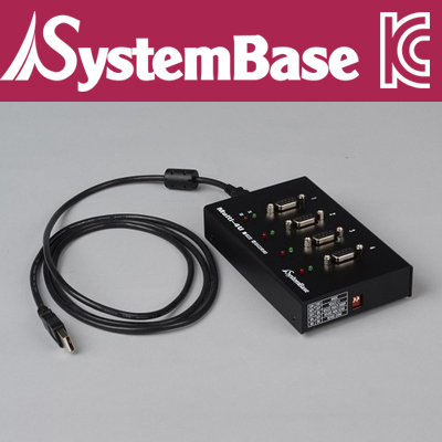 SystemBase(시스템베이스) USB2.0 to 4포트 RS422/485 컨버터 COMBO (V1.8)