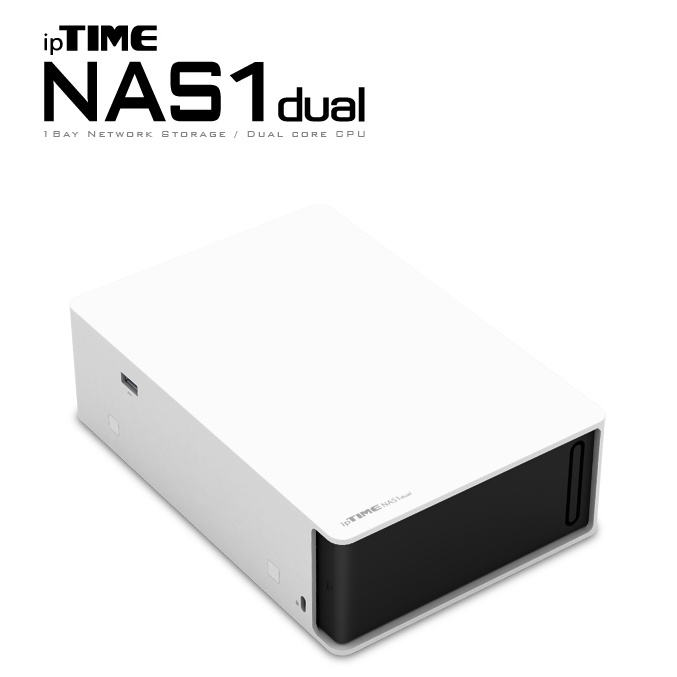 ipTIME(아이피타임) NAS1dual 네트워크 외장하드