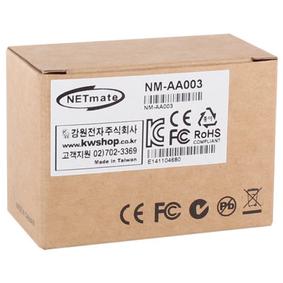 강원전자 넷메이트 NM-AA003 고감도 초소형 콘덴서 마이크 케이블