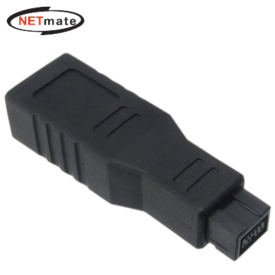 NETmate NM-BG01 IEEE1394 6F to 9M 젠더(NM-BG01)
