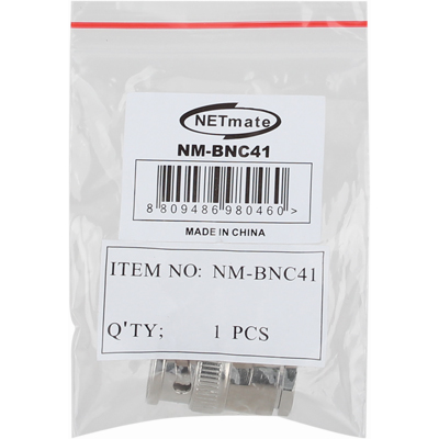 강원전자 넷메이트 (낱개) BNC 5C 조립형 커넥터(50ohm/3 Piece Set/낱개)
