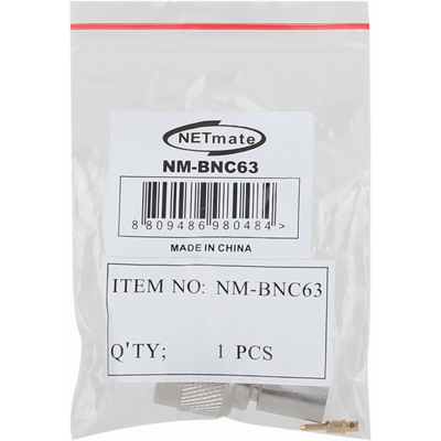 강원전자 넷메이트 (낱개) TNC 4C 압착 커넥터(50ohm/낱개) NM-BNC63