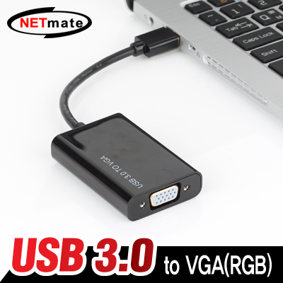 강원전자 넷메이트 NM-CEV01 USB3.0 to VGA(RGB) 컨버터