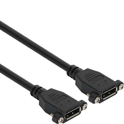 강원전자 넷메이트 NM-DPG06 DisplayPort F/F 연장 판넬형 케이블 1m