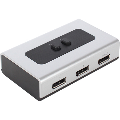 강원전자 넷메이트 DisplayPort 2:1 수동선택기(벽걸이형)