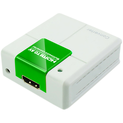 강원전자 넷메이트 NM-HA01 HDMI to AV(컴포지트) 컨버터(NTSC/PAL)