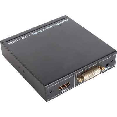 강원전자 넷메이트 HDMI/DVI to Mini DisplayPort 컨버터 NM-HDS01