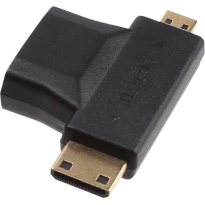 강원전자 넷메이트 NM-HG10 HDMI to Mini+ Micro HDMI 젠더