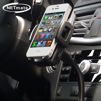 강원전자 넷메이트 NM-MPM06 차량 시거잭용 스마트폰 거치대