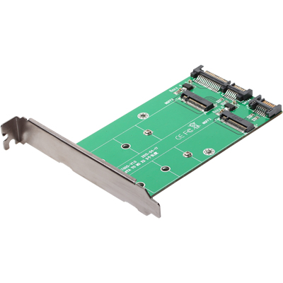 강원전자 넷메이트 NM-NGB2 2포트 SATA M.2(NGFF) SSD to SATA 컨버터(SSD미포함)