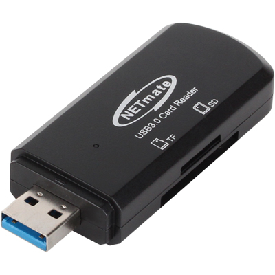 강원전자 넷메이트 NM-OR32C USB3.0 Micro SD+SD 카드리더기(블랙)