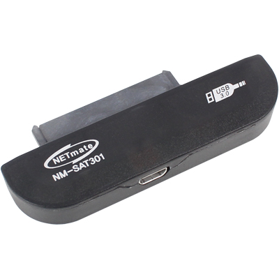 강원전자 넷메이트 NM-SAT301 USB3.0 to SATA2 컨버터(2.5"/무전원/롱타입 커넥터)
