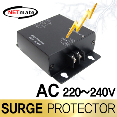 NETmate NM-SP001P220V AC 220~240V 전원용 서지보호기