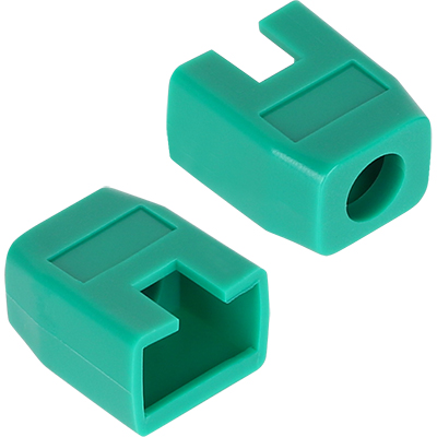 강원전자 플러그마스터 RJ-45 각부트(6mm/그린/100개)