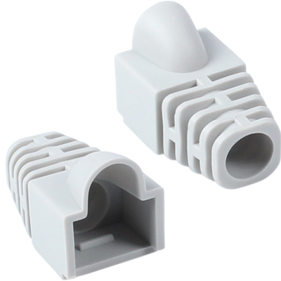 강원전자 플러그마스터 RJ-45 CAT.6 통부트(7mm/그레이/100개)