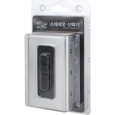 강원전자 넷메이트 STEREO 2:1 양방향 수동선택기(벽걸이형/가이드 포함)