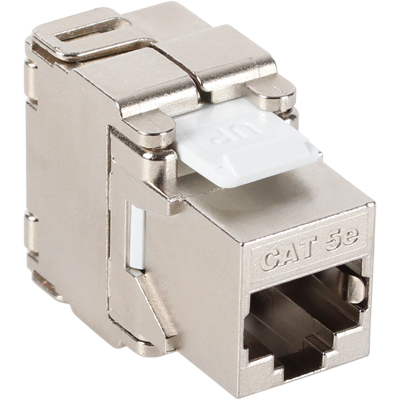 강원전자 넷메이트 CAT.5E STP Toolless 키스톤잭(180도)