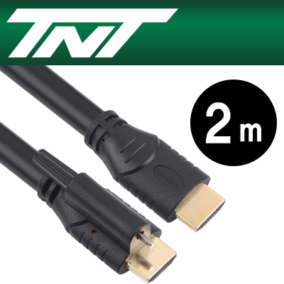 강원전자 TNT NM-TNT102 HDMI 1.4 Screw Lock 케이블 2m