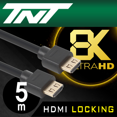 강원전자 TNT NM-TNT114  8K 지원 HDMI 락킹 케이블 5m