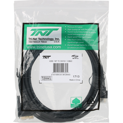 강원전자 TNT HDMI 1.4 락킹 to DVI 케이블 3m