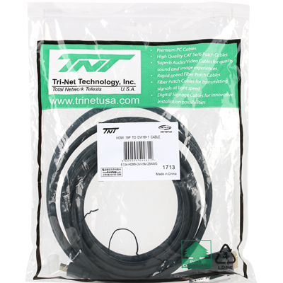 강원전자 TNT NM-TNT124 HDMI 1.4 락킹 to DVI 케이블 5m