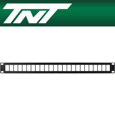 강원전자 TNT 24포트 멀티미디어 모듈 마운팅 판넬(1U)