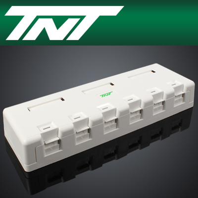 TNT NM-TNT65 노출형 6포트 아울렛 박스