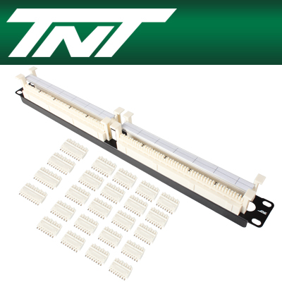 TNT NM-TNT73 허브랙/서버랙 110블럭 100P(1U)