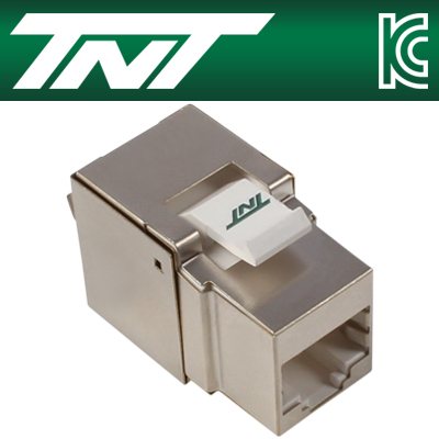 강원전자 TNT CAT.5E STP 스냅인 키스톤잭 모듈(90도)