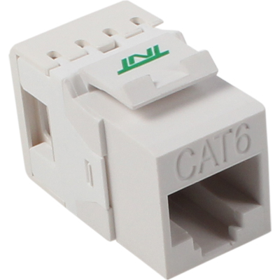 강원전자 TNT CAT.6 UTP 스냅인 키스톤잭 모듈(180도)