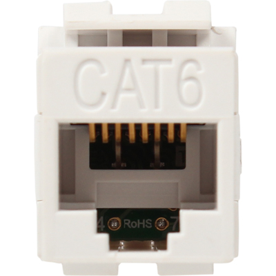 강원전자 TNT CAT.6 UTP 스냅인 키스톤잭 모듈(180도)