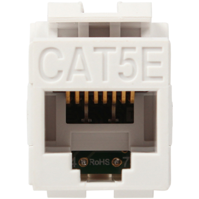 강원전자 TNT CAT.5E UTP 스냅인 키스톤잭 모듈(180도)