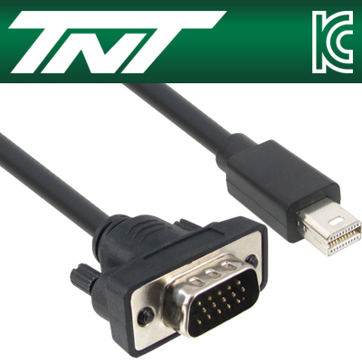 강원전자 TNT Mini DisplayPort to VGA 케이블 3m