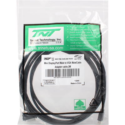 강원전자 TNT Mini DisplayPort to VGA 케이블 3m