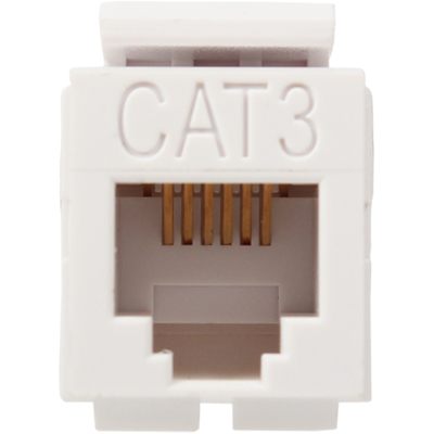 강원전자 TNT CAT.3 UTP 스냅인 키스톤잭 모듈(90도)